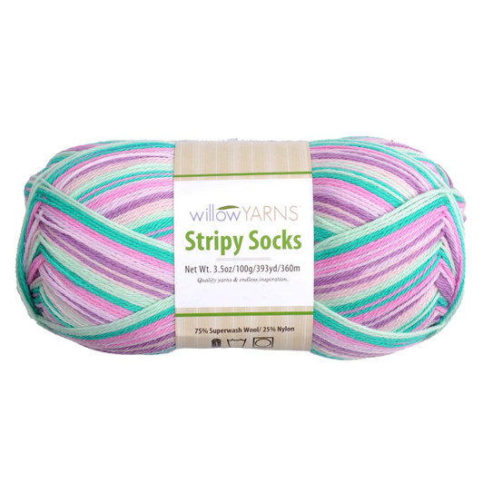 Willow Yarns Stripy Socks Yarn